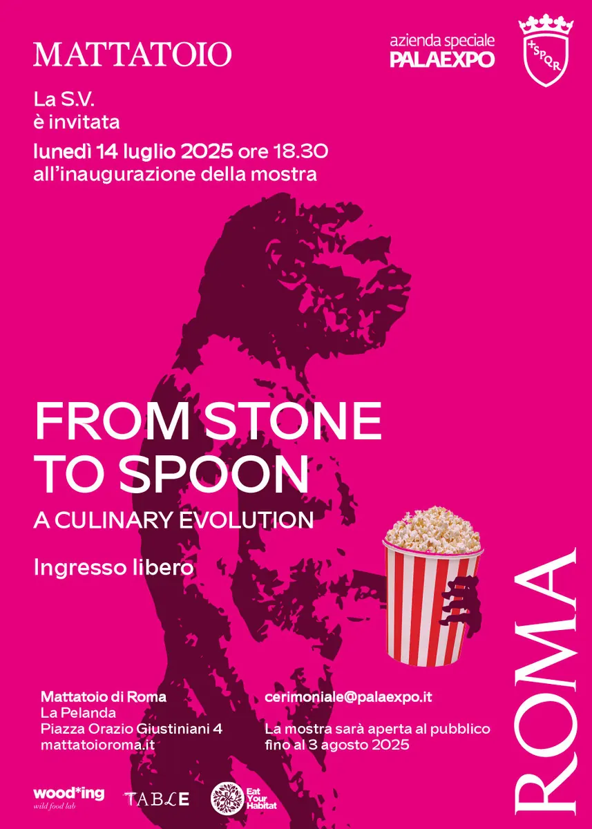 From Stone to Spoon: al Mattatoio di Roma un viaggio artistico e sensoriale nell’evoluzione del cibo